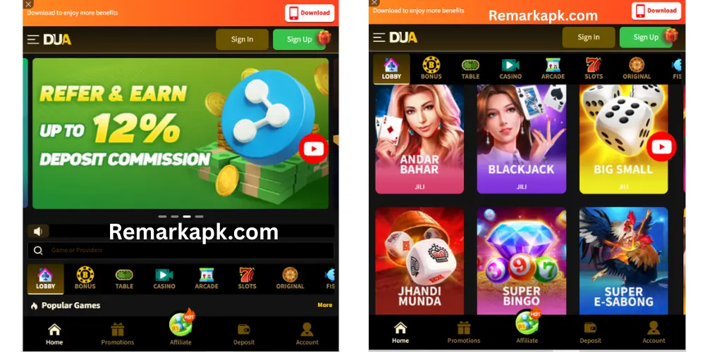 Dua 66 Game