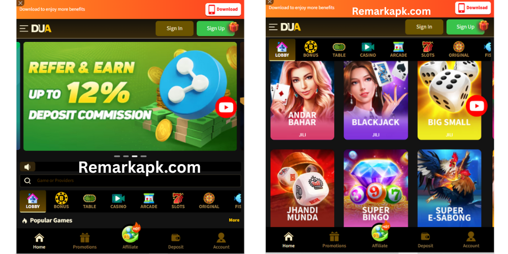 Dua 66 Game
